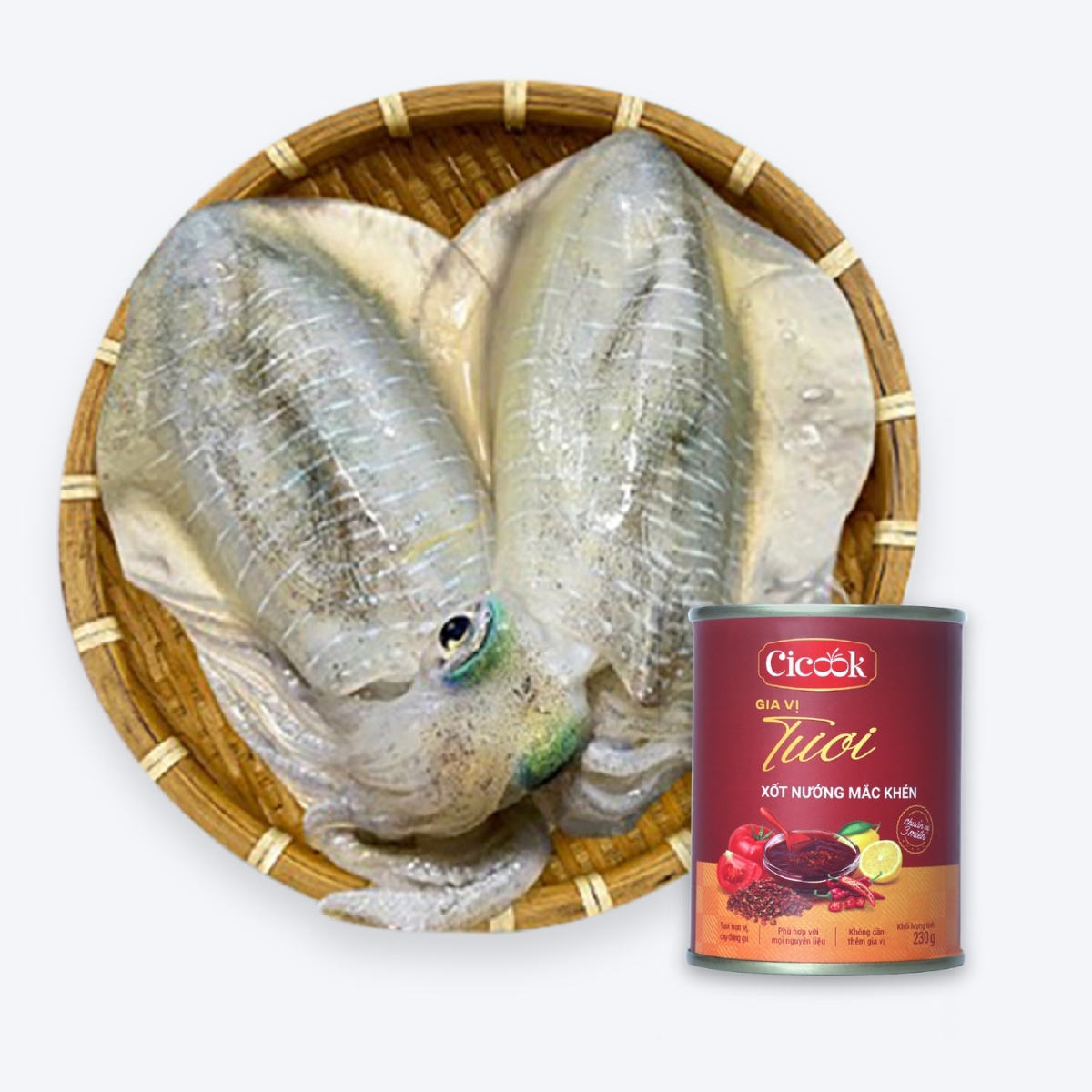 Mực Lá Size Lớn