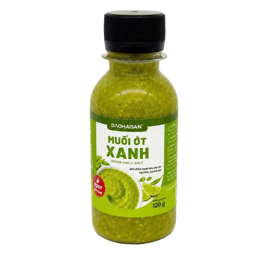 Muối Ớt Xanh ĐẢO HẢI SẢN 120g