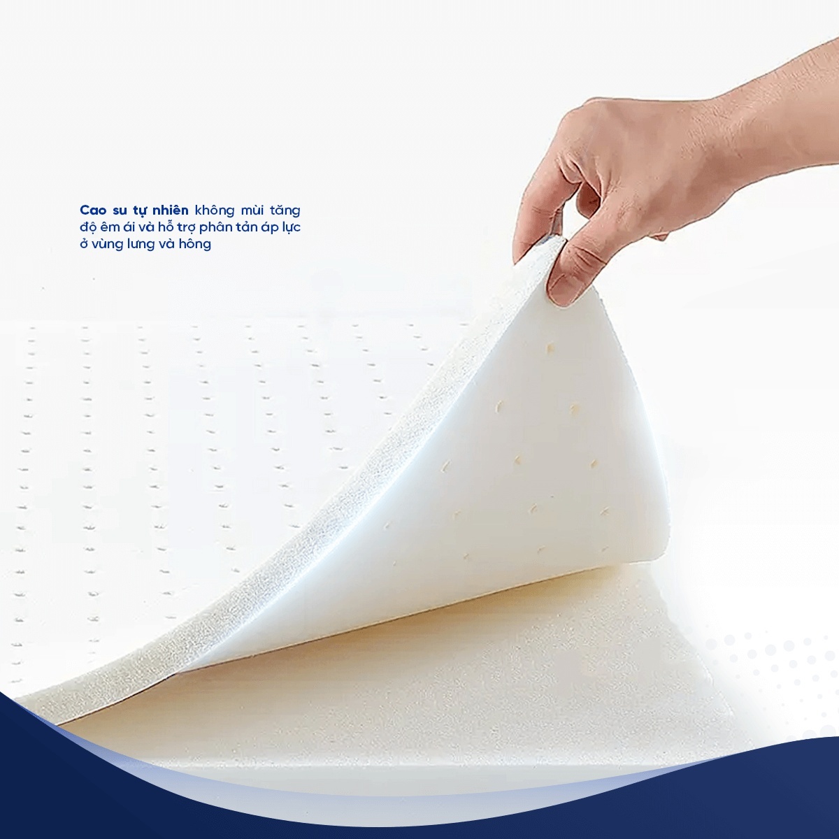 Nệm lò xo Spring Air Back Supporter Firm hỗ trợ nâng đỡ dày 25cm