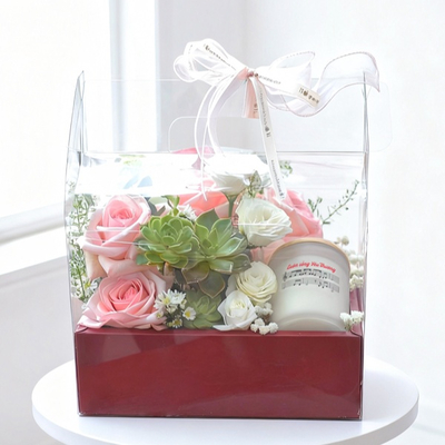 Nến thơm - Rose Candle Box 01 - 12989