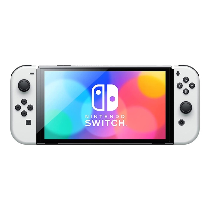Nintendo Switch OLED model with White Joy‑Con – Chính Hãng