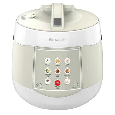 Nồi Cơm Điện Tử Sharp KS-COM1875I-RS 1.8 Lít