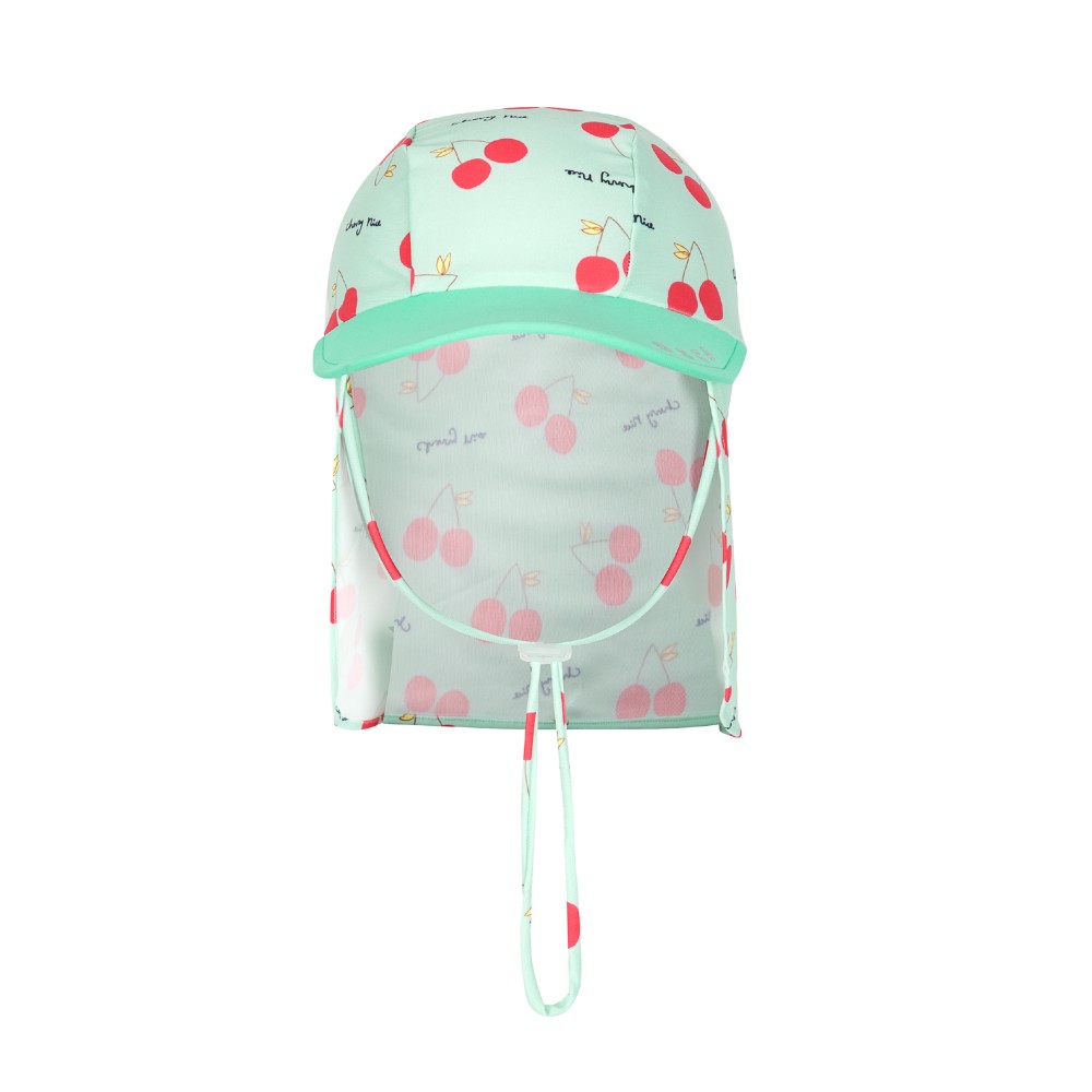 Nón đi biển chống nắng cho bé 15kg-35kg Cherry - Cherry Children Anti UV Hat