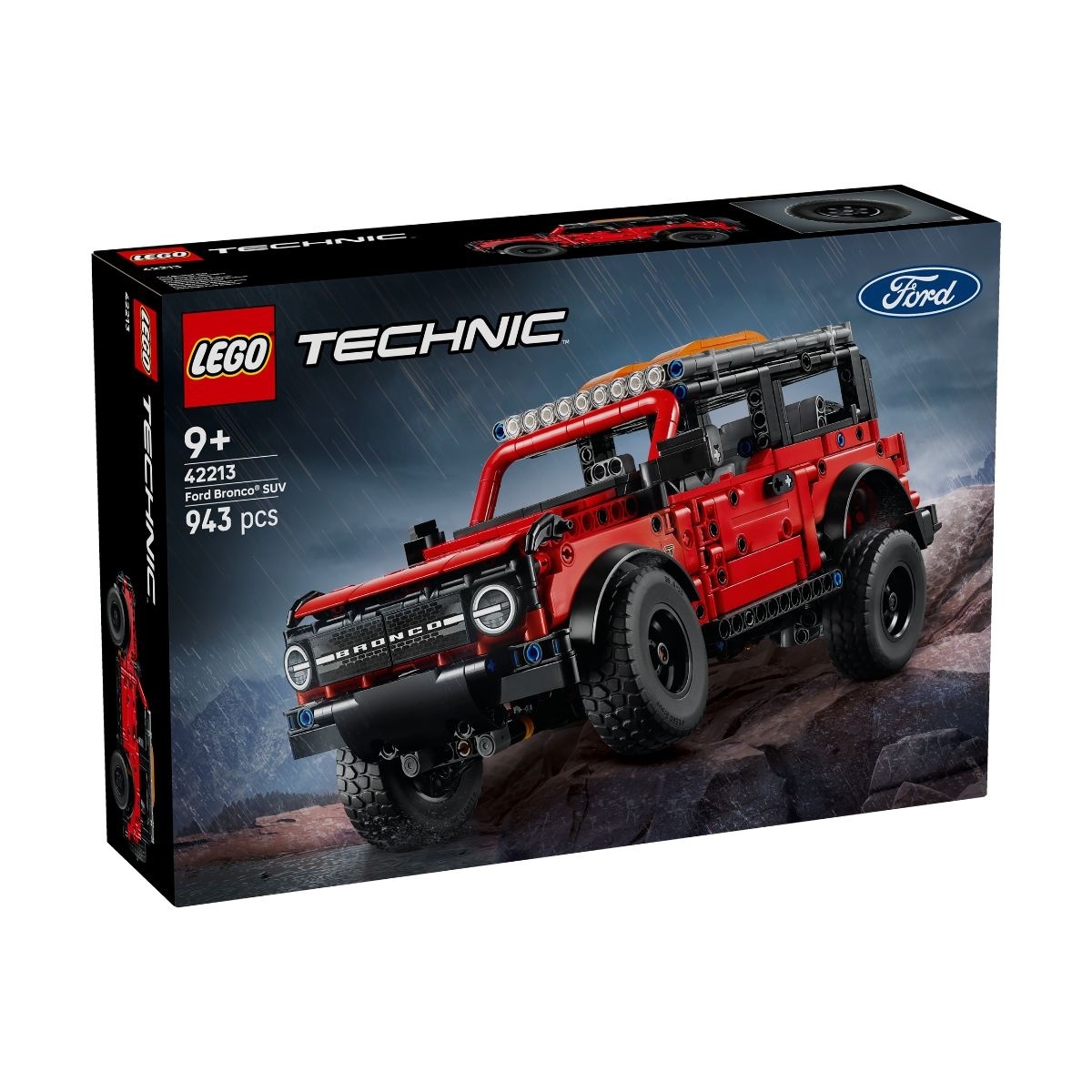 Đồ Chơi Lắp Ráp Siêu Xe Xe Địa Hình Ford Bronco® – V29 LEGO TECHNIC 42213-LG (943 chi tiết)