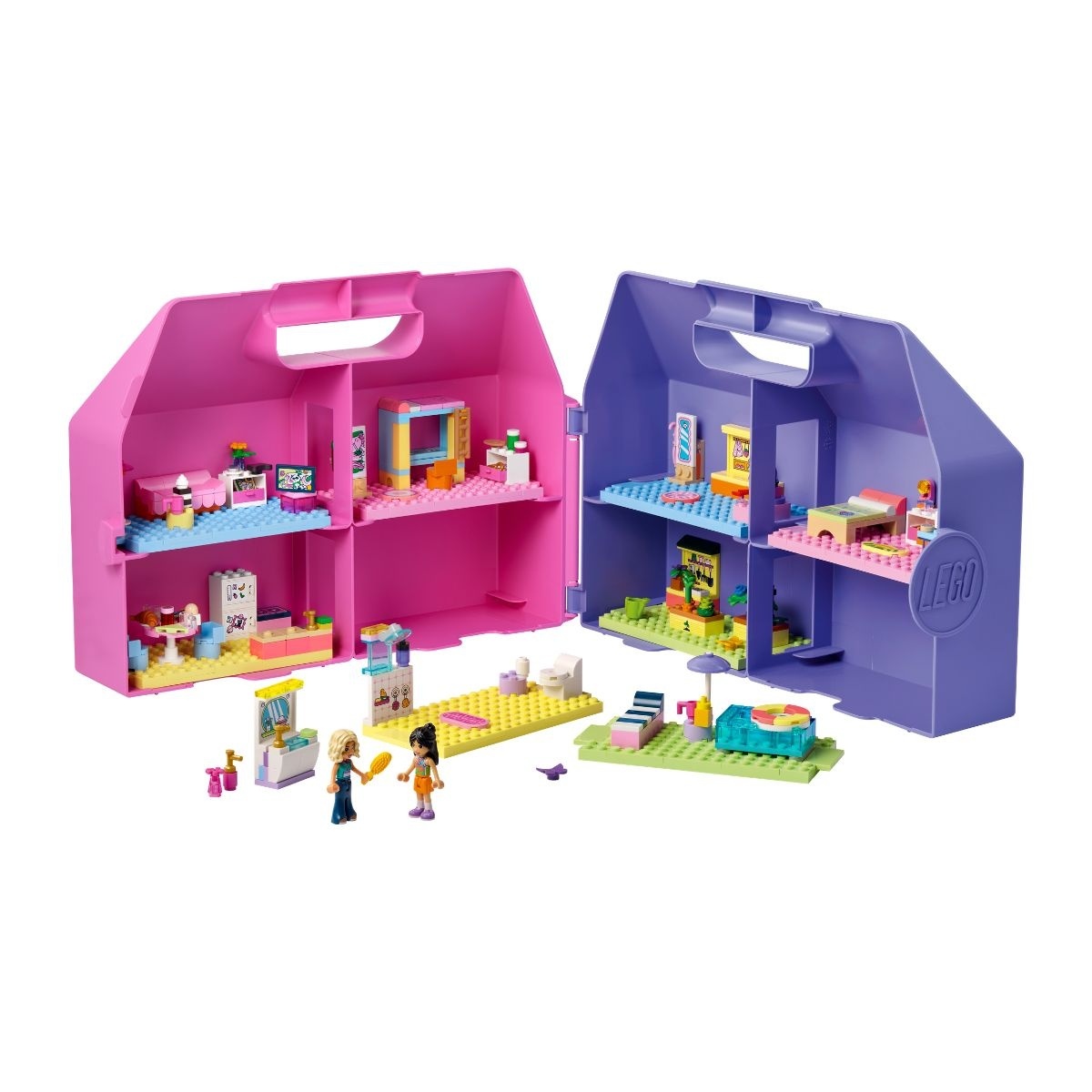 Đồ Chơi Lắp Ráp Vali Ngôi Nhà Búp Bê Sáng Tạo LEGO FRIENDS 42697 (355 Chi Tiết)