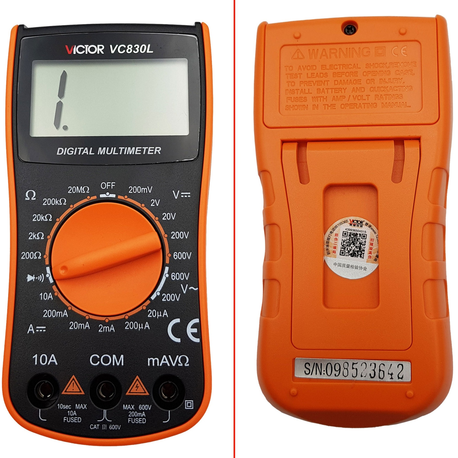 Đồng hồ điện tử VICTOR VC830L