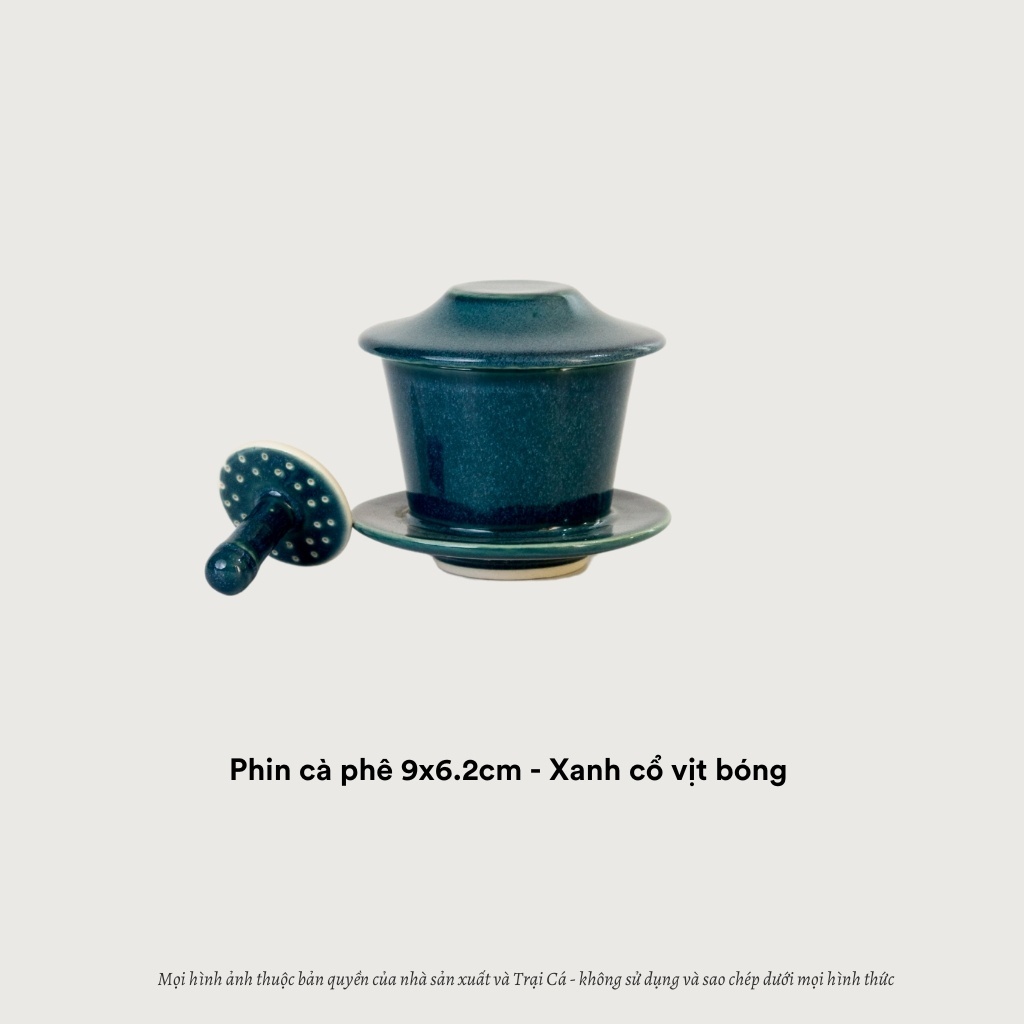 Phin cà phê (9x6.2cm) - gốm Chinh