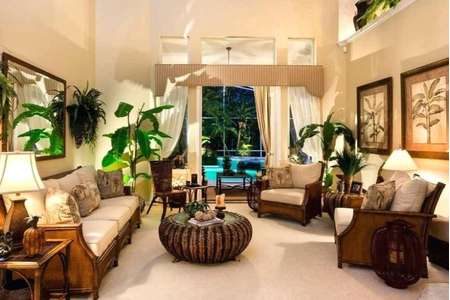 Phong cách Tropical trong thiết kế nội thất: Đặc trưng, ứng dụng,…