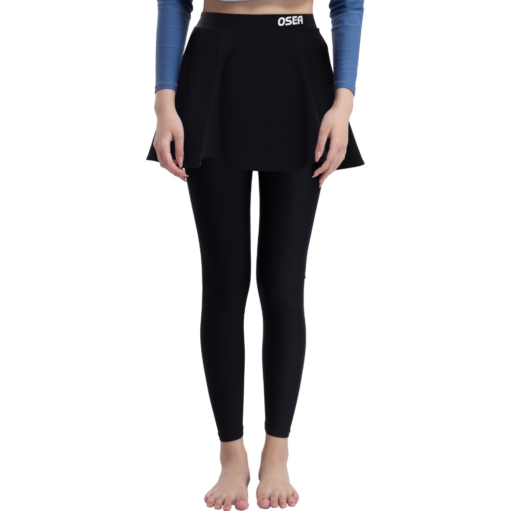 Quần bơi dài phối váy rời OSEA FlowSkirt Leggings
