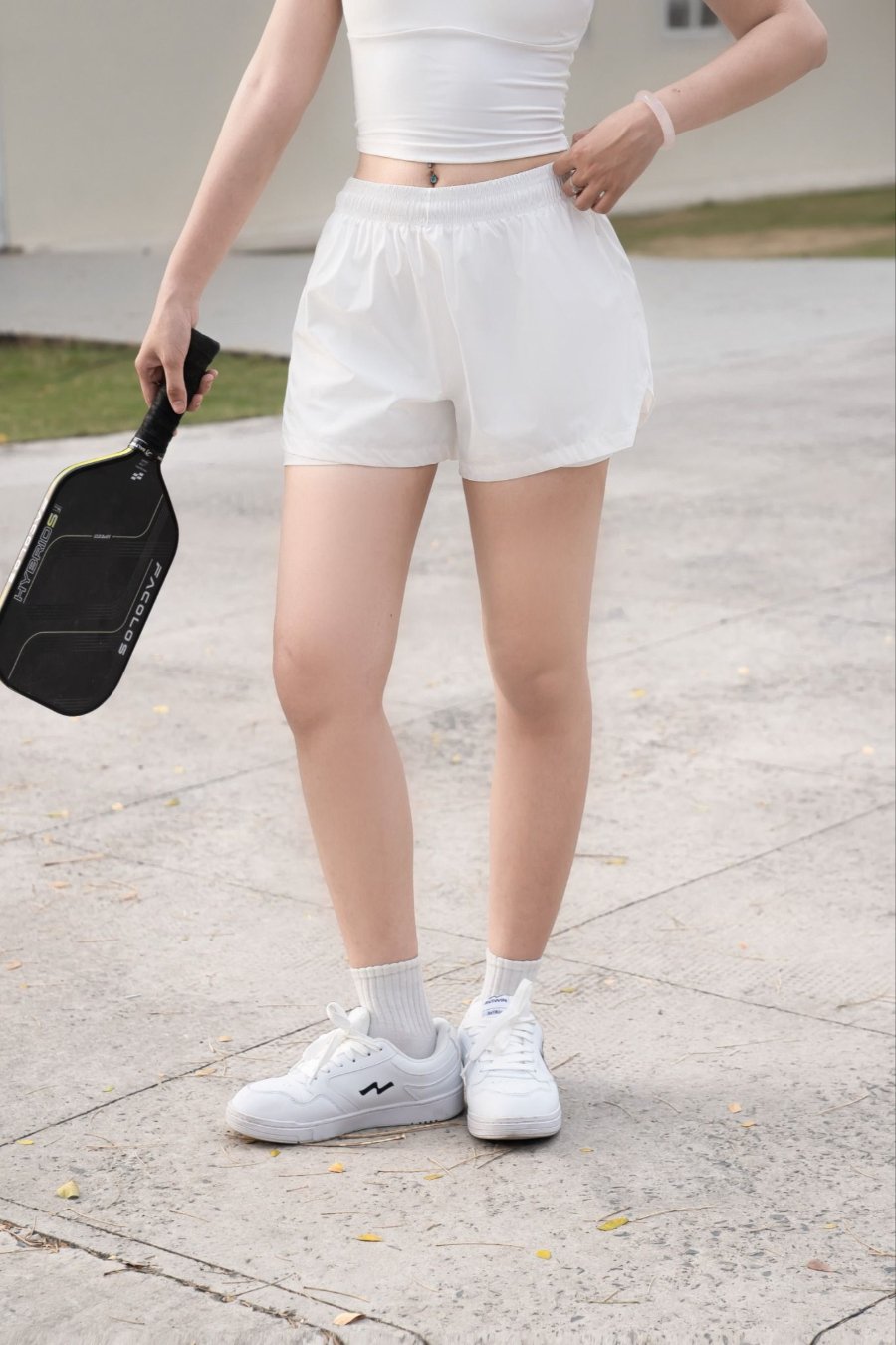 Quần short nữ 2 lớp Tech Woven Elevated