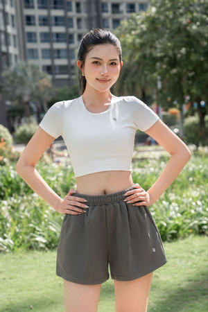 Quần short nữ cao cấp Reeta form rộng - A259