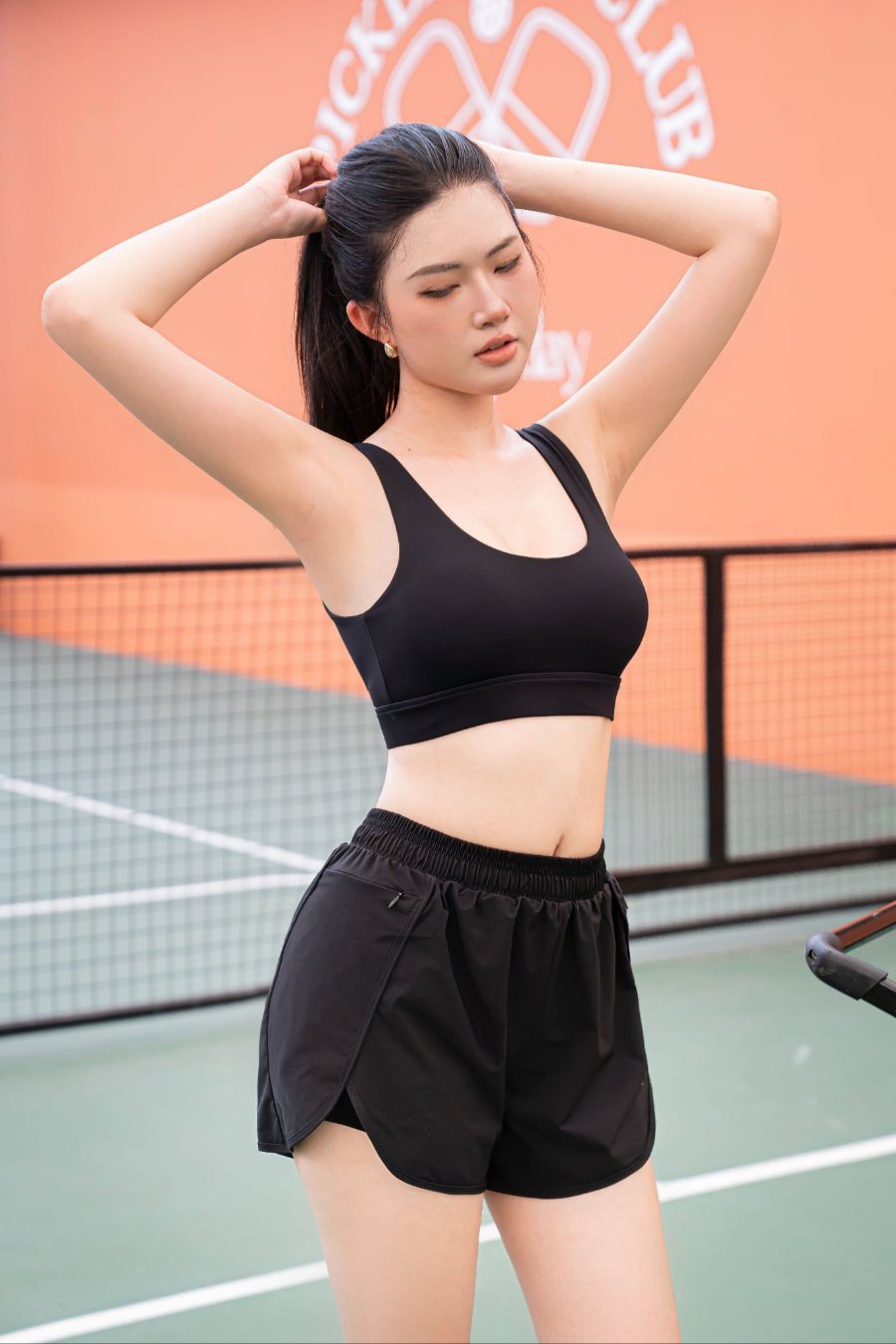 Quần short nữ 2 lớp Motion Glide