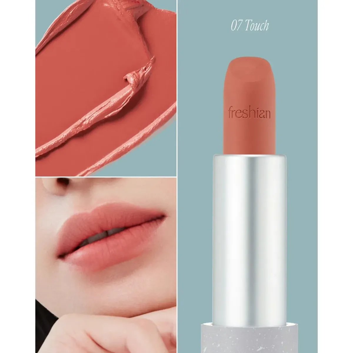 Son Thỏi Freshian Thuần Chay Mịn Môi Sensual Vegan Lipstick Blur 3.3g