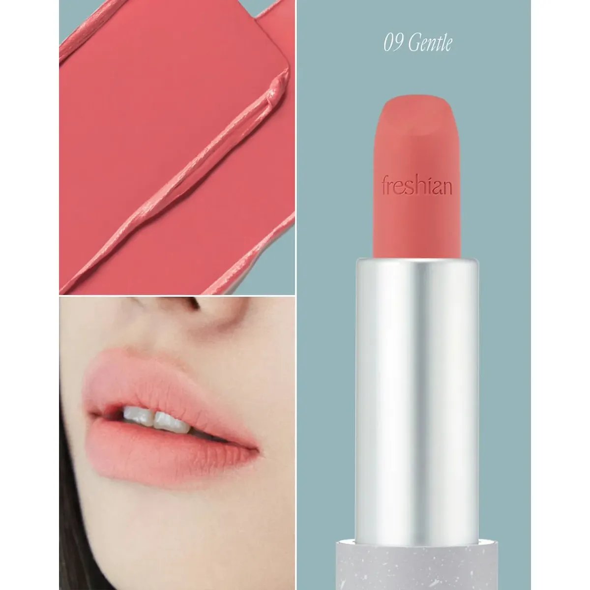 Son Thỏi Freshian Thuần Chay Mịn Môi Sensual Vegan Lipstick Blur 3.3g
