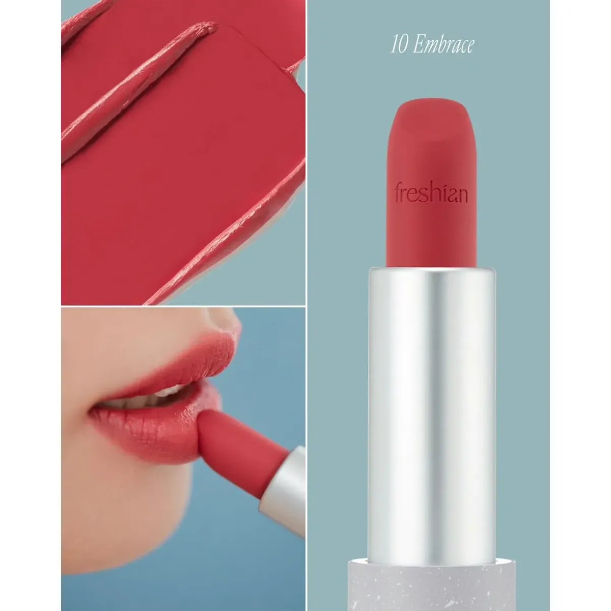 Son Thỏi Freshian Thuần Chay Mịn Môi Sensual Vegan Lipstick Blur 3.3g