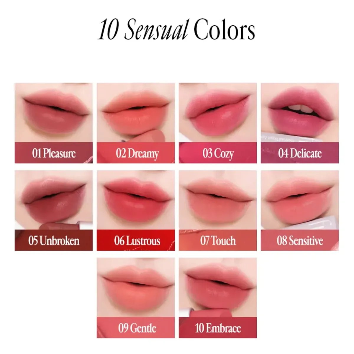 Son Thỏi Freshian Thuần Chay Mịn Môi Sensual Vegan Lipstick Blur 3.3g