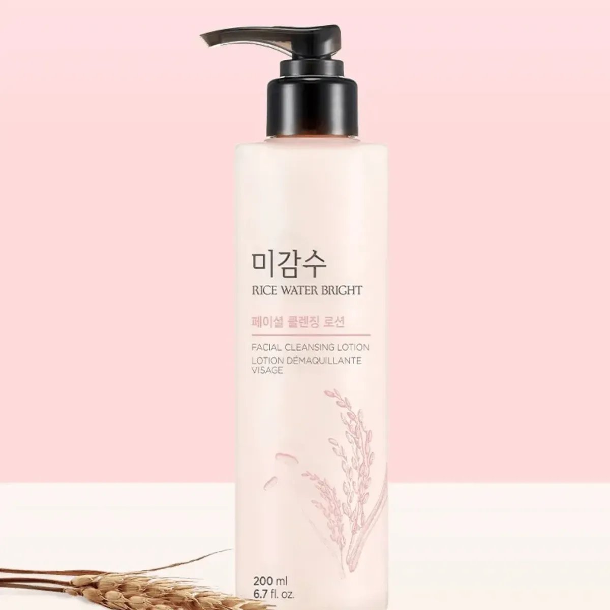 Sữa Tẩy Trang Làm Sáng Da Rice Water Bright Facial Cleansing Lotion 200Ml