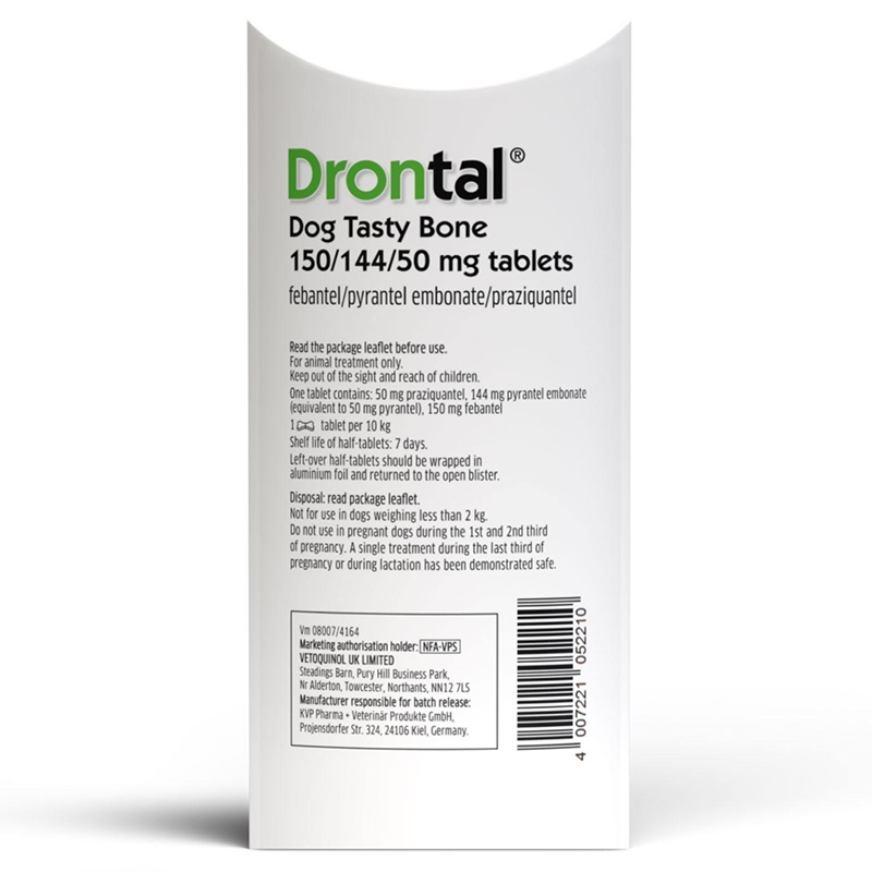Thuốc tẩy giun cho chó BAYER Drontal Plus Flavour