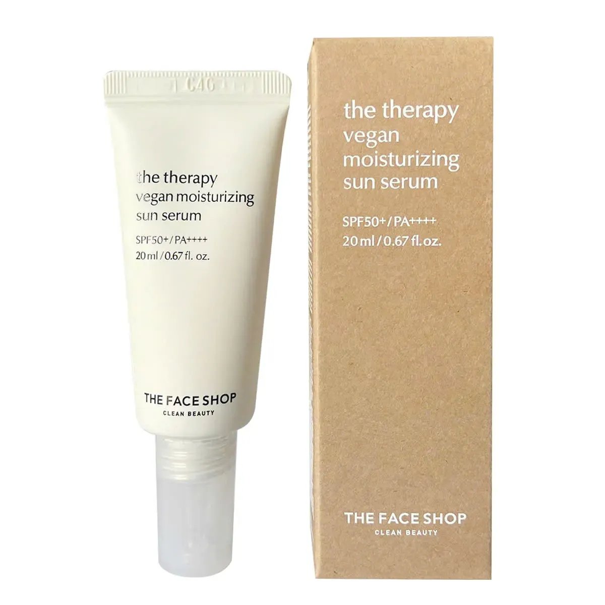 Tinh Chất Chống Nắng Thuần Chay Ngừa Lão Hóa The Therapy Vegan Moisturizing Sun Serum Spf50+ Pa++++