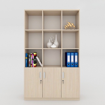 Tủ Hồ Sơ Gỗ Nhiều Kệ Trang Trí - THS87
