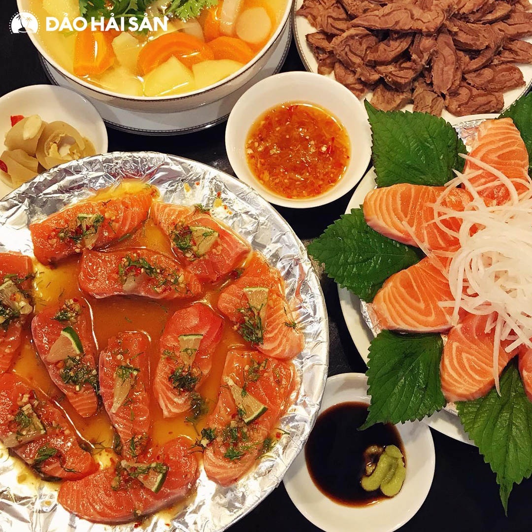 Cá Hồi Nguyên Con Tươi