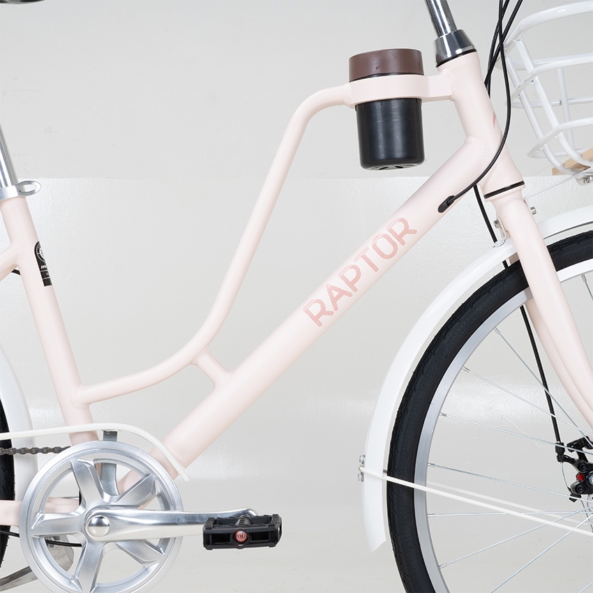 Xe Đạp Đường Phố Touring RAPTOR Mocha 1B - Bánh 24 Inches