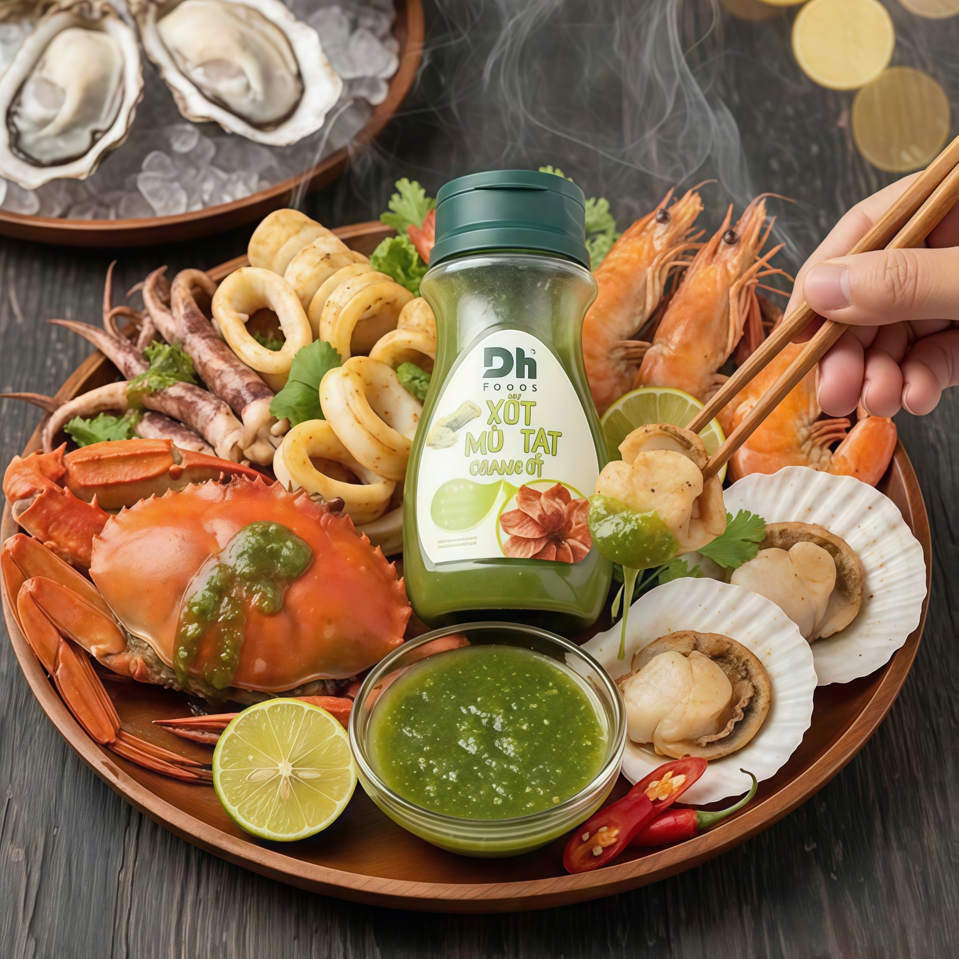 Xốt Mù Tạt Chanh Ớt ( Wasabi )