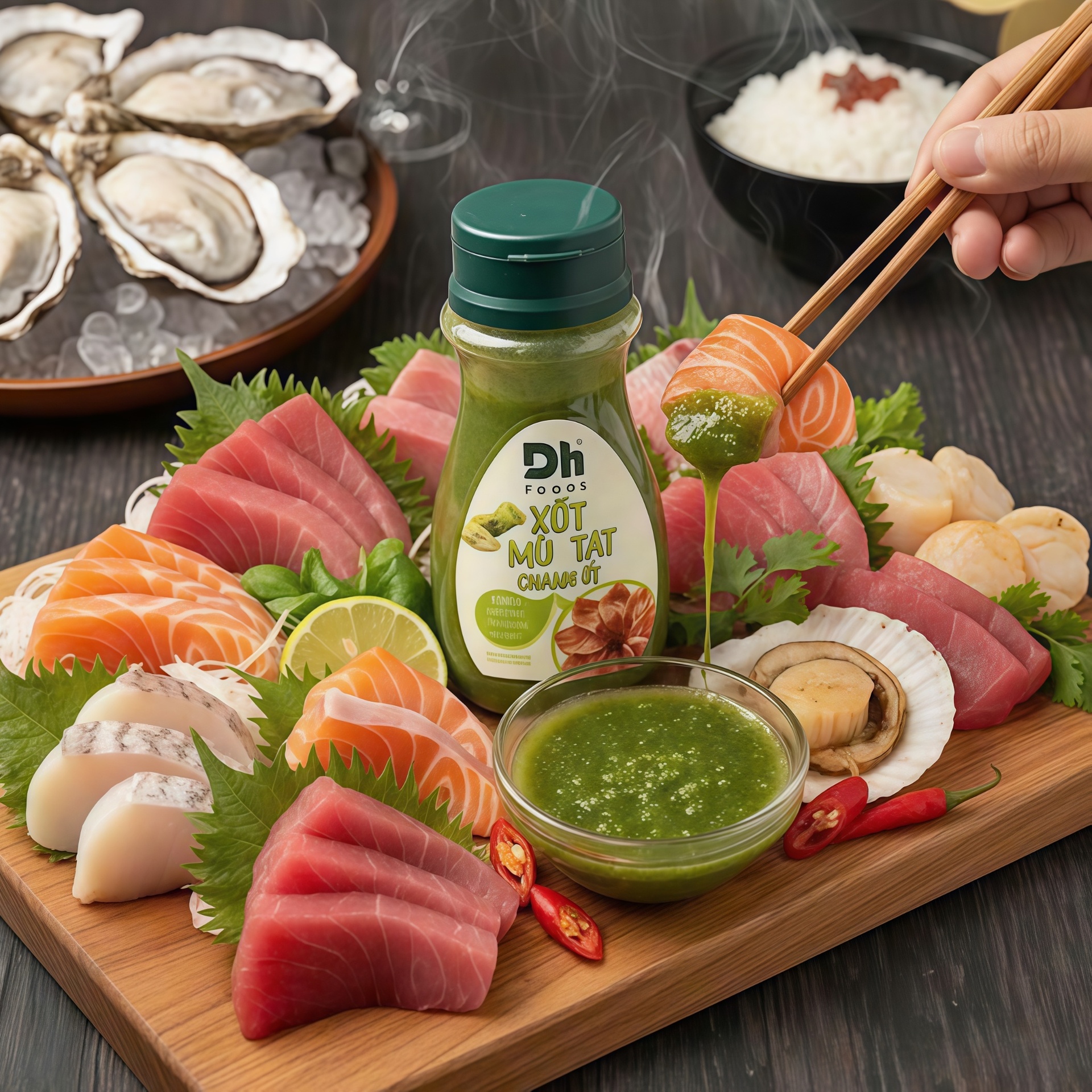 Xốt Mù Tạt Chanh Ớt ( Wasabi )
